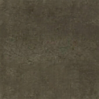 Textured fabric sample in brownish-gray with granular, mottled surface and matte finish; label reads “egoitaliano > fabric (b) > blush > 801.”